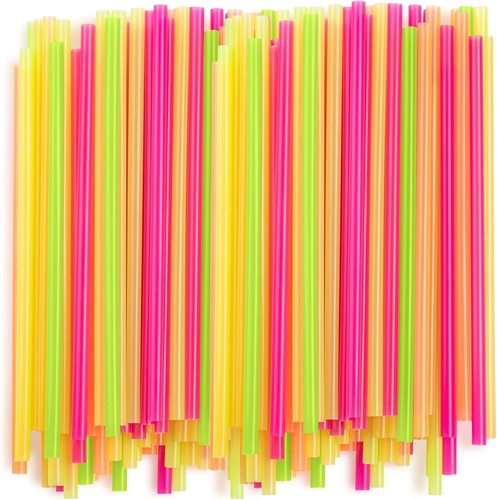 Milkshake straws assorted - milkshake,