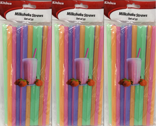 Milkshake straws by - straws,