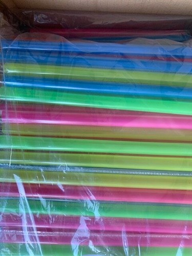 100 pcs neon drinking - 100,