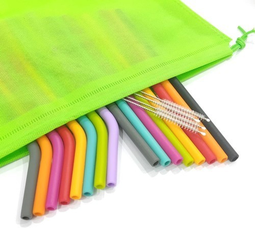 Silicone drinking straws - silicone,