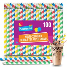 50-500 Bubble Tea Straws Paper