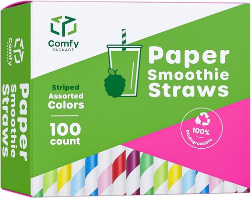 Disposable milkshake straws - disposable,