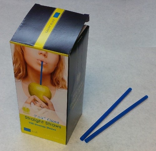150 piece blue plastic - 7.75",