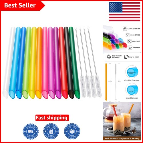 Reusable wide straws - wide,