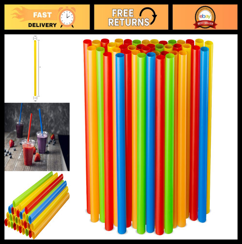 100 pack jumbo - 100, straws