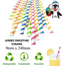 🔥 Jumbo Paper Straws Slush