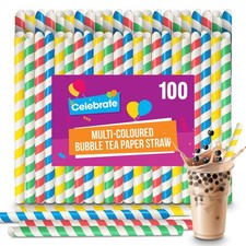 50-500 Bubble Tea Straws Paper