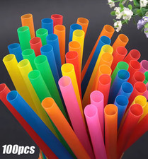100pcs 11mm Thick Boba Straws