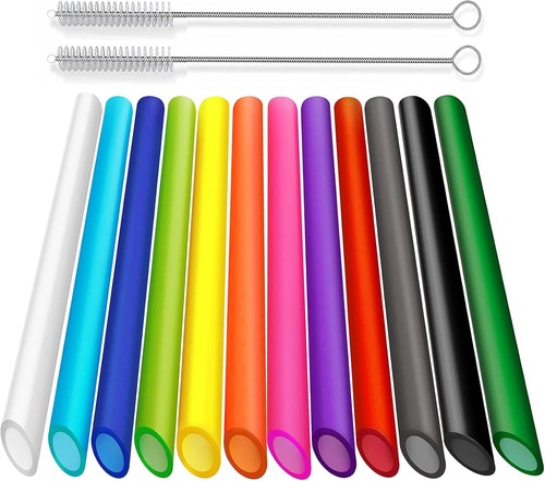 Jumbo reusable smoothie - jumbo, straws
