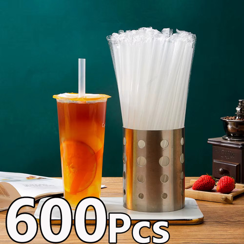 100 600pc white jumbo smoothie - white,