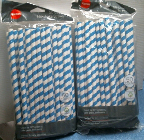 Kizmos blue and white strip - blue,