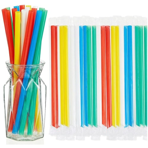 Wide mouthed milkshake straws - wide-mouthed,