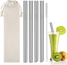 Reusable Boba Straws, Thick