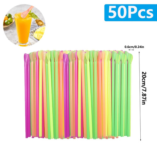2000pcs spoon straws - 50-2000pcs,