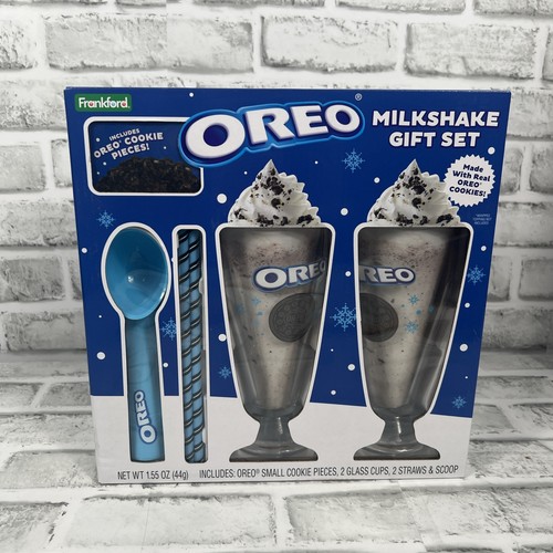 Oreo milkshake gift set - 2, blue